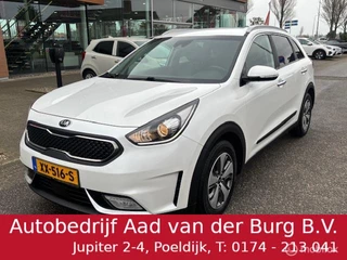 Kia Niro 1.6 GDi Hybrid DynamicPlusLine Navigatie, + Camera achter , Leren bekleding Stoel & Stuur verwarming , Lane assist , Brake assist , volledig onderhouden !
