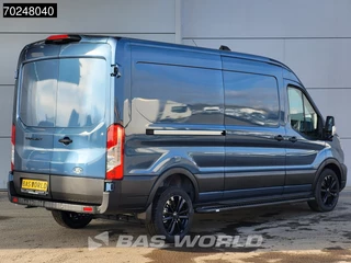 Ford Transit Ford Transit 165pk Automaat Limited Black Edition L3H2 Nwe model! Xenon Airco Cruise CarPlay Camera Parkeersensoren Airco Cruise control - afbeelding nr 3