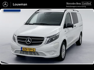 Mercedes-Benz eVito eVito Lang 66 kWh DC 266km WLTP Dubbele cabine Led Schuifdeur L+R 5-zitplaatsen Navigatie Camera Snelladen