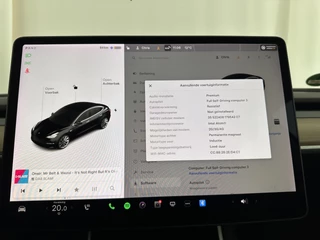 Tesla Model 3 (INCL-BTW) Aut. *PANO | AUTO-PILOT | NAPPA-FULL-LEATHER | KEYLESS | FULL-LED | MEMORY-PACK | SURROUND-VIEW | DAB | CARPLAY | DIGI-COCKPIT | LANE-ASSIST | COMFORT-SEATS | 19