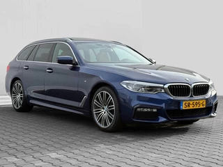 BMW 5 Serie BMW 5-serie Touring 520i 184pk High Executive M-Sport | Panoramadak | Cognac leder | Harman/Kardon | Trekhaak - afbeelding nr 14