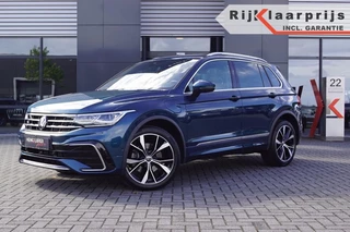 Volkswagen Tiguan 1.4 e-Hybrid R-Line 245pk/ Panodak /leer/Trekhaak /DCC / ACC /Navi Pro /360gr. Camera / AppConnect