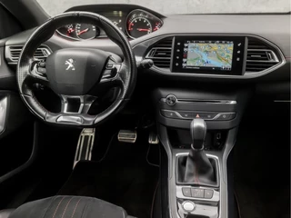 Peugeot 308 Peugeot 308 1.2 PureTech GT-line Automaat (NAVIGATIE, CAMERA, KEYLESS, MASSAGE, STOELVERWARMING, CAMERA, SPORTSTOELEN, LEDER/ALCANTARA, GETINT GLAS, NIEUWE APK, NIEUWSTAAT) - afbeelding nr 7