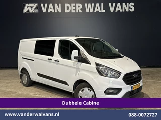 Ford Transit Custom 2.0 TDCI 130pk L2H1 Dubbele Cabine Euro6 Airco | 6-Zits | Camera | Apple Carplay