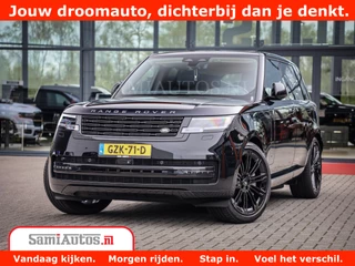 Land Rover Range Rover Land Rover Range Rover P550e | NIGHT | GARANTIE TOT 14-03-2029 | HEAD-UP | ACHTERAS BESTURING | SOFT CLOSE | PHEV | 23 INCH VELGEN | PANORAMADAK | STUURVERWARMING | STOEL KOELING | Fabrieksgarantie tot 14-03-2029 – Geniet van gemoedsrust met uitgebreide dekking tot deze datum. GZK-71-D - afbeelding nr 1