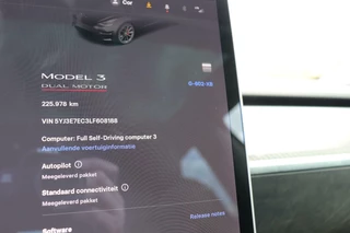 Tesla Model 3 Tesla Model 3 PERFORMANCE AWD 75 kWh dual motor 462pk soh 85% chrome delete all black leder panodak stoelverwarming v+a autopilot - afbeelding nr 30