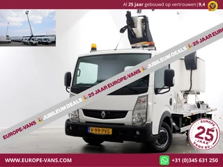 Renault Maxity 3.0 DCI 130pk E6 Hoogwerker Werkhoogte 14.5 meter PTO 08-2019