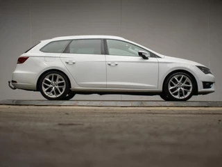 SEAT Leon Seat Leon ST 1.4 EcoTSI FR Connect Sport (APPLECARPLAY,NAVI,CAMERA,CRUISE,LEDER,LED,PDC,SPORTSTOELEN,LM VELGEN,GETINT,NETTE STAAT) - afbeelding nr 6