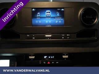 Mercedes-Benz Sprinter Mercedes-Benz Sprinter 316 CDI 164pk 3500kg Trekhaak L2H2 Inrichting Euro6 Airco | Omvormer | Camera | Cruisecontrol Apple carplay, android auto, parkeersensoren - afbeelding nr 10
