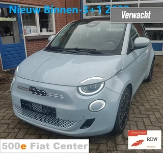 Fiat 500e 500 E-3+1-Panoramadak -42KW -Snelladen -Magic Eye- meer...