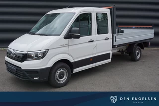 MAN TGE 3.180 180PK Automaat L4 Dubbele cabine Open Laadbak Pick-Up 3,5T Trekhaak ACC Apple Carplay Navi