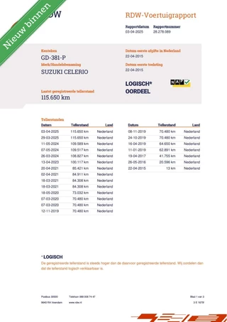 Suzuki Celerio Suzuki Celerio 1.0 Exclusive Airco/Goed rijdende auto! - afbeelding nr 13