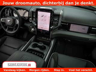 Dodge Ram 1500 Dodge Ram 1500 Laramie Night | Face Lift | 420Pk 636 Nn | Extra Groot Scherm + Passagiers Scherm | Comfortabele Dubbele Cabine met Royale 5 Zitplaatsen | BPM vrij | Nu Leverbaar uit Voorraad | Voorraad Nr  2220 - 5039 - afbeelding nr 5