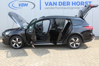 Ford Focus Trekgewicht 1.500kg ! Slechts 8.100km ! Ruim €. 9.000,- beneden de nieuwprijs ! Volautm. airco dual, navigatie, telefoonvoorb., adaptive cruise control, LED verlichting, metallic lak, camera, front-, lane- en side assist, LM wielen, Isofix etc. - afbeelding nr 6