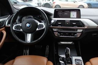 BMW X3 BMW X3 xDrive30i High Exe. M Sport / Trekhaak / Panoramadak / 360Camera / Head-up / Keyless / 20'' / Leder / Navigatie / ACC / Dodehoek / DAB / Stoelverwarming - afbeelding nr 9