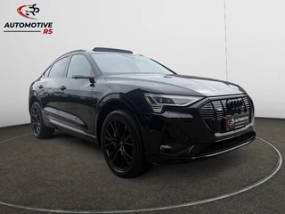 Audi e-tron Audi E-tron Sportback Pano 55 quattro 408PK | 3x S-Line | Virtual Mirrors | Matrix LED | 21