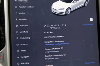Tesla Model S Tesla Model S 75D Base Autopilot, Pano, Leder 2018 - afbeelding nr 37