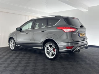 Ford Kuga Aut.*LEATHER-FABRIC | XENON | SONY-AUDIO | BLIND-SPOT | KEYLESS | NAVI-FULLMAP | CAMERA | HEATED-SPORT-SEATS | ECC | LANE-ASSIST | PDC | CRUISE | TOWBAR | 19''ALU* - afbeelding nr 4