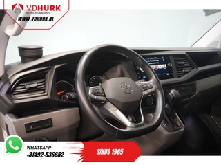 Volkswagen Transporter Volkswagen Transporter T6.1 2.0 TDI 150 pk DSG Aut. L2 DC Dubbel Cabine Highline BPM VRIJ! Adapt.Cruise/ LED/ 2xSchuifdeur/ Standkachel/ Carplay/ Stoelverw./ Camera - afbeelding nr 11