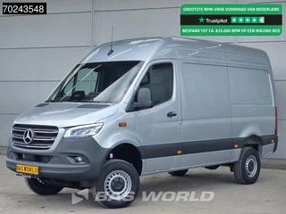 Mercedes-Benz Sprinter Mercedes Sprinter 319 CDI Automaat 4x4 Neues Modell ACC Navi Camera L2H2 Allrad 4WD Camper basis 10m3 Airco - afbeelding nr 1