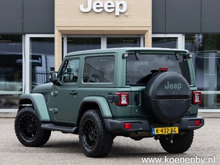 Jeep Wrangler Jeep Wrangler 2.0T Sahara 4WD Automaat 2 drs LEER / LIER / MATGROENE WRAP - afbeelding nr 2