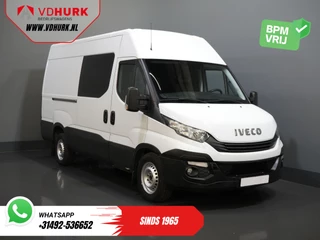 Iveco Daily 35S16V 2.3 L3H2 155 pk Aut. DC Dubbel Cabine EXPORT ONLY 3.5T trekverm./ Climate/ Cruise/ Camera/ Trekhaak