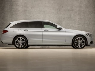 Mercedes-Benz C-Klasse 279Pk Automaat (GROOT NAVI, LUCHTVERING, CAMERA, LEDER, STOELVERWARMING, GETINT GLAS, ELEK SPORTSTOELEN, ELEK ACHTERKLEP, ZWART HEMEL, NIEUWE APK, NIEUWSTAAT) - afbeelding nr 4