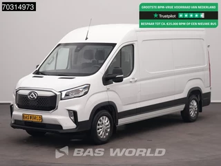 Maxus eDeliver9 Elektrisch 72kWh 288km WLTP Stad 204PK Snelladen L3H2 LED Airco Cruise Camera Parkeersensoren Euro6 L3 Airco