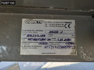 Mercedes-Benz Sprinter Mercedes Sprinter 514 CDI Kipper met Kist Dubbellucht 3,5t Trekhaak Airco Cruise Euro6 Tipper Benne Kieper 2m3 Airco Trekhaak Cruise control - afbeelding nr 24