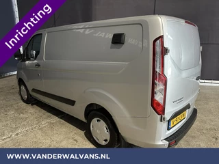 Ford Transit Custom Ford Transit Custom 2.0 TDCI 131pk L1H1 Inrichting Euro6 Airco | Camera | Navigatie | LED | Apple Carplay Cruisecontrol, Stoelverwarming, Verwarmde voorruit, Parkeersensoren, Bijrijdersbank - afbeelding nr 2