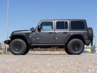 Jeep Wrangler Unlimited 4xe 380 Rubicon (APPEL CARPLAY,HARDTOP,NAVI,VERHOODG,BILSTEIN-SCHOKDEMPERS,KMC VELGEN,EXTRA VERLICHTING)