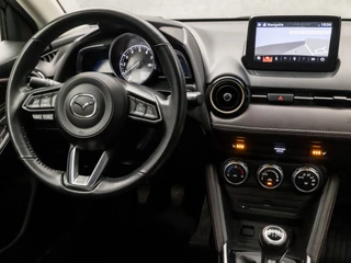 Mazda 2 (NAVIGATIE, CAMERA, HEAD-UP DISPLAY, STOELVERWARMING, GETINT GLAS, LEDEREN SPORTSTOELEN, LM VELGEN, CRUISE, NIEUWE APK, NIEUWSTAAT) - afbeelding nr 7