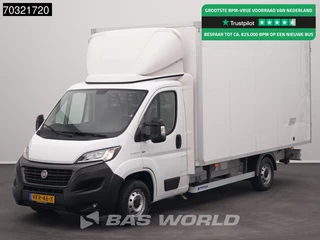 Fiat Ducato 140pk Zijdeur Achterdeuren Bakwagen Airco Cruise Euro6 Meubelbak Koffer Airco Cruise control