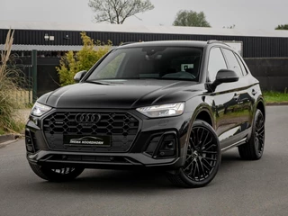 Audi Q5 55 TFSI e-Line S Competition |B&O|Carbon|Diamond Stitching|Camera 360°|Achterbank verw.|Keyless|Head up|Dodehoek assis.