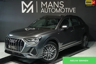 Audi Q3 40 TFSI Quattro 3x S-Line / PANO / VIRTUAL / ACC / CAMERA / DODEHOEK / 19'