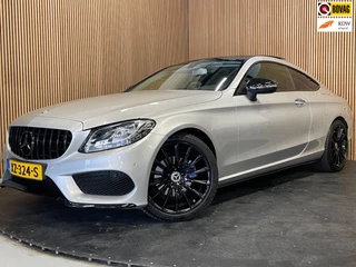 Mercedes-Benz C-Klasse Coupé 200 Prestige|AUTOMAAT|AMG|PANORAMADAK|VOLLEDER|NAVIGATIE|STOELVERWARMING|CAMERA|CRUISE+CLIMA|19''LMV|