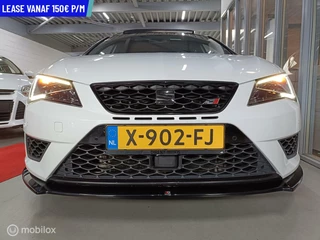 SEAT Leon Seat Leon 2.0 TSI Cupra 280 DSG SCHAAL STOELEN LEER NAVI LED CRUISE DAB+ CAMERA LANE ASSIST - afbeelding nr 5