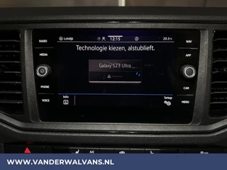 Volkswagen Crafter Volkswagen Crafter 2.0 TDI 141pk L3H3 L2H2 Euro6 Airco | Camera | Navigatie | Android Auto | Stoelverwarming Parkeersensoren, Bijrijdersbank, 3000kg trekvermogen, zilver - afbeelding nr 6