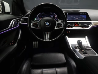BMW 4 Serie BMW 4 Serie Gran Coupé 420i M Sport [SCHUIFKANTELDAK, HARMAN KARDON, APPLE CARPLAY, ANDROID, LEDEREN MEMORY SEATS, CAMERA, STUUR- + STOELVERWARMING, CRUISE, NIEUWSTAAT] - afbeelding nr 10