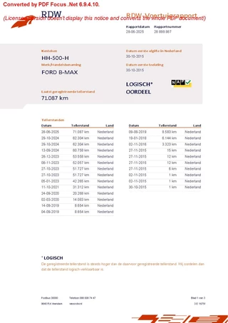 Ford B-MAX FORD B-Max 1.0 EcoBoost 100PK Style - afbeelding nr 27