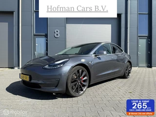 Tesla Model 3 Tesla Model 3 Performance AWD 75 kWh 462PK DUAL MOTOR 20Inch INCL BTW - afbeelding nr 1