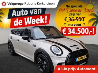 MINI Cooper S Cabrio Mini 2.0 180PK Automaat John Cooper Works Cabrio ACTIE