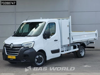 Renault Master Renault Master 130PK Kipper met Kist Dubbellucht 3,5t Trekhaak LED Airco Cruise Euro6 Kieper Tipper Benne 2m3 Airco Trekhaak Cruise control - afbeelding nr 3