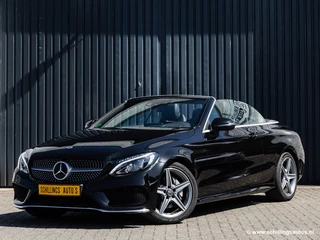Mercedes-Benz C-Klasse Mercedes-Benz C-Klasse C200 Cabrio AMG-Line Automaat 60.000km Camera Navi Burmester Airscarf Head-up - afbeelding nr 2