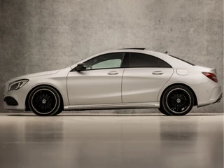 Mercedes-Benz CLA Mercedes-Benz CLA 180 AMG Sport Automaat (SCHUIFDAK, APPLE CARPLAY, GROOT NAVI, LEDER/ALCANTARA, STOELVERWARMING, SPORTSTOELEN, CRUISE, KEYLESS START, NIEUWSTAAT) - afbeelding nr 2
