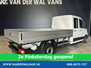Volkswagen Crafter Volkswagen Crafter 2.0 TDI 140 pk Pick up Open laadbak Dubbele Cabine Euro6 Airco | 7-Zits | Navigatie | 2800kg Trekhaak Apple Carplay, Android Auto, Cruisecontrol, Chauffeursstoel - afbeelding nr 14