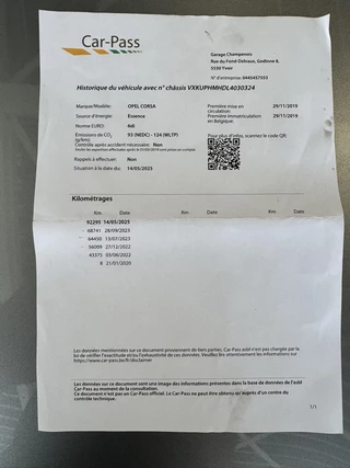 Opel Corsa Opel CORSA 1.2 Edition Navigatie Cruise Carplay Lm velgen Airco Goed onderhouden! - afbeelding nr 42