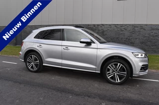 Audi Q5 S-line, leder, pano dak, navigatie gigitaal cockpit - afbeelding nr 1