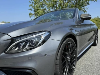 Mercedes-Benz C-Klasse Mercedes C63S AMG Cabrio / Carbon / Burmeister Leer - afbeelding nr 3