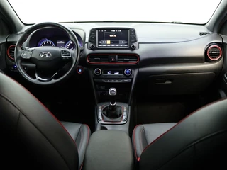 Hyundai Kona Hyundai Kona 1.0 T-GDI Premium | Achteruitrijcamera | Leder | Parkeer sensore - afbeelding nr 18